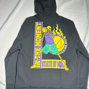 Chemistry “In The Moment” Black Hoodie Size XL “Born To Be Free”